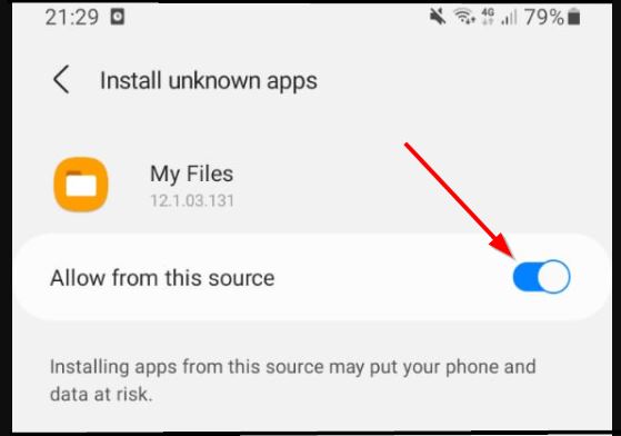 Install Dari Sumber Tidak Dikenal Di Pengaturan Android