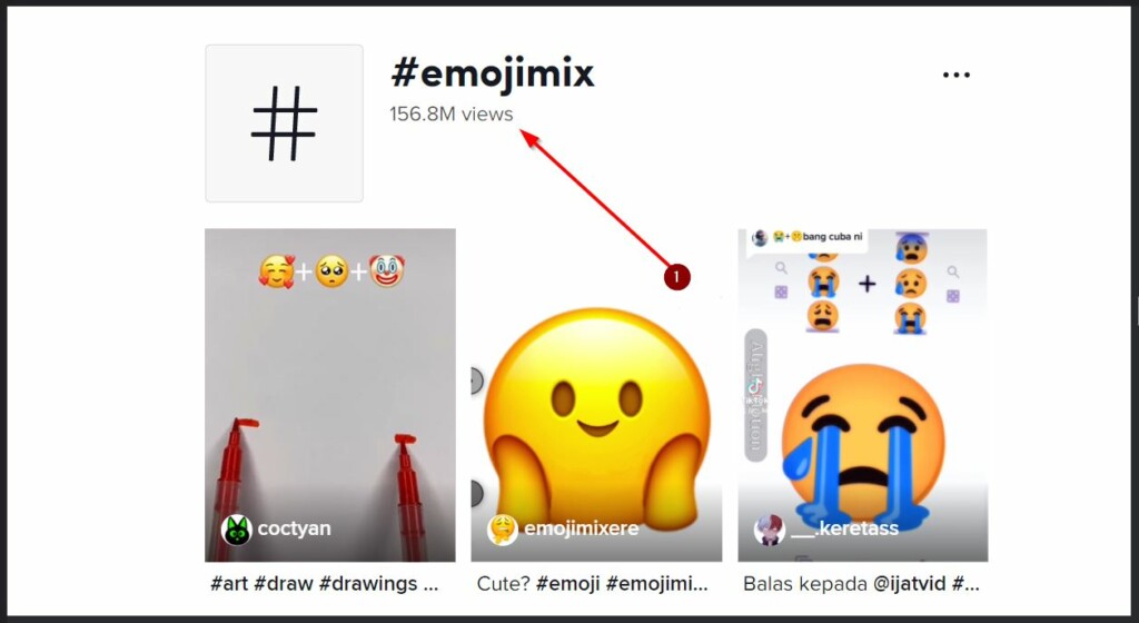 Konten Emojimix Yang Viral Di Tiktok Sudah Ditontong 156juta Orang