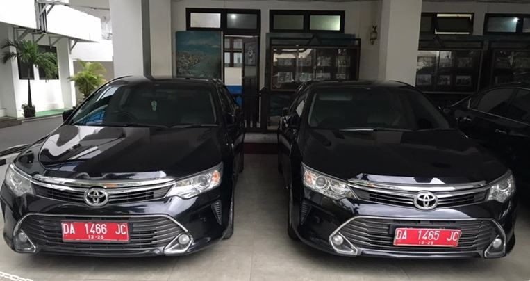 Mobil Dinas Banjarmasin Dengan Kode Plat DA