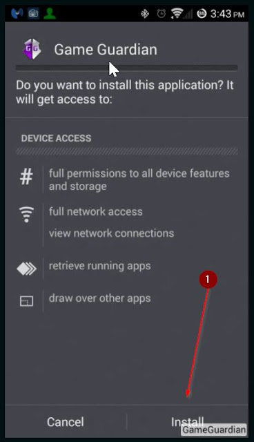 Tombol Install Game Guardian Apk Terbaru 2022