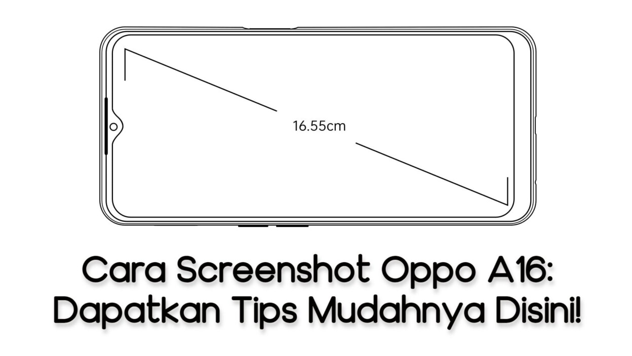 Cara Screenshot Oppo A16