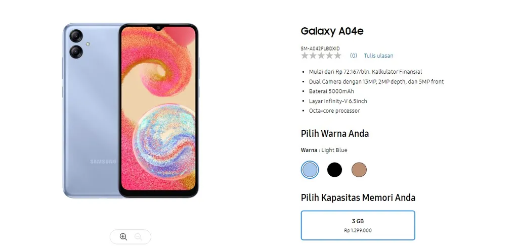 samsung galaxy A04e