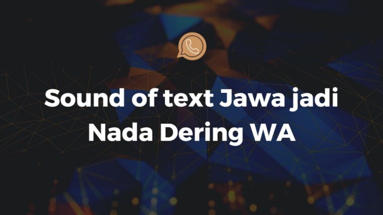 Sound Text Jawa