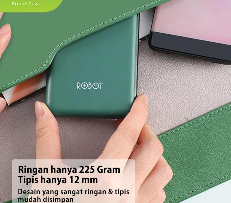 Kelebihan Power Bank Robot 10000mAh RT12 murah dan miliki Segudang Fitur Keren