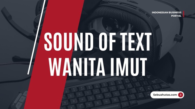 Cover Sound Of Text Wanita Imut
