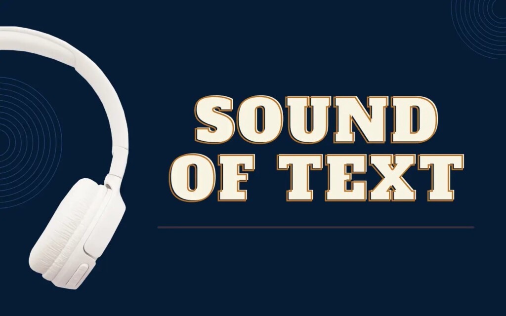 Teknologi Sound Of Text